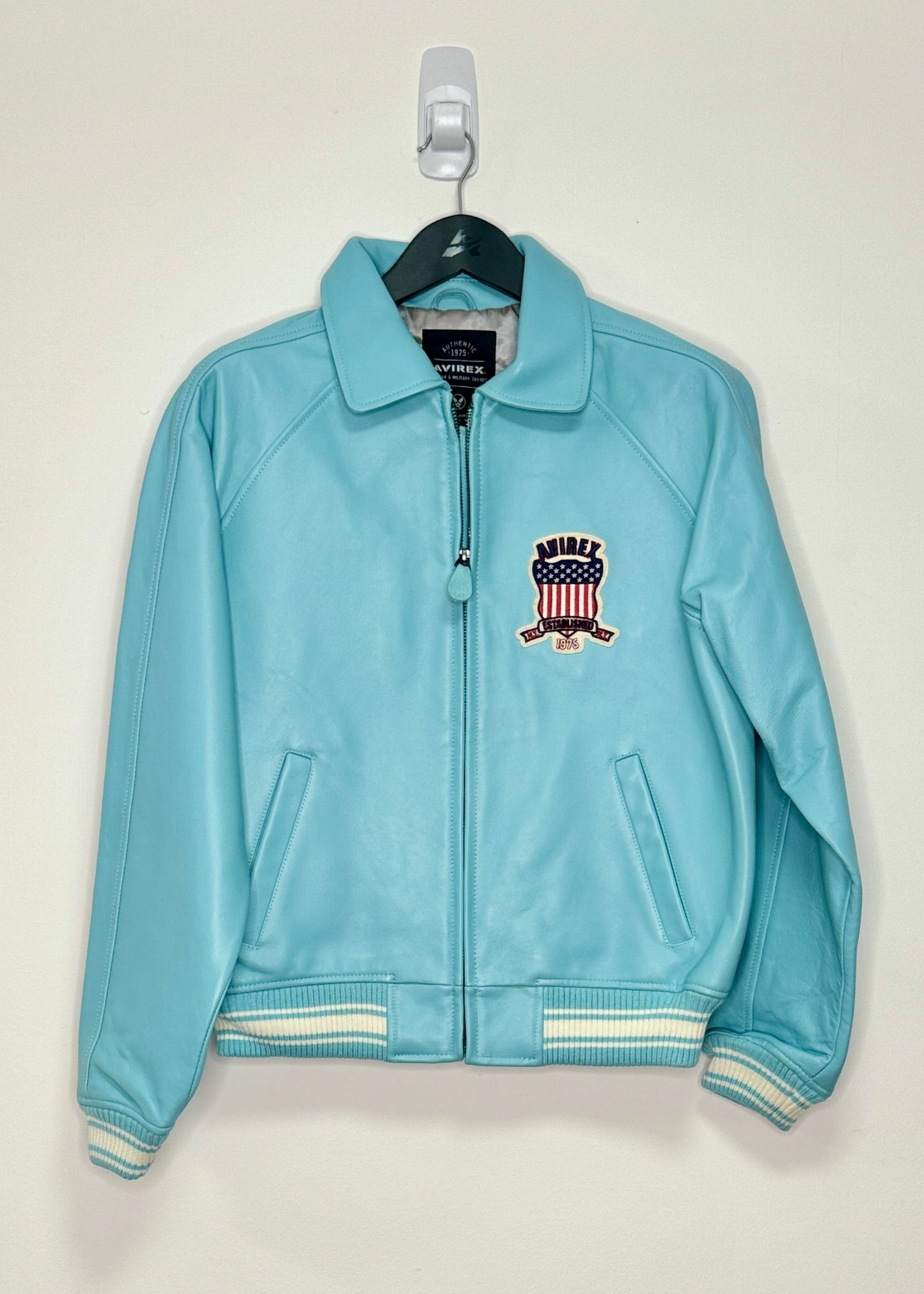 AVIREX ICON JACKET (SKY BLUE)