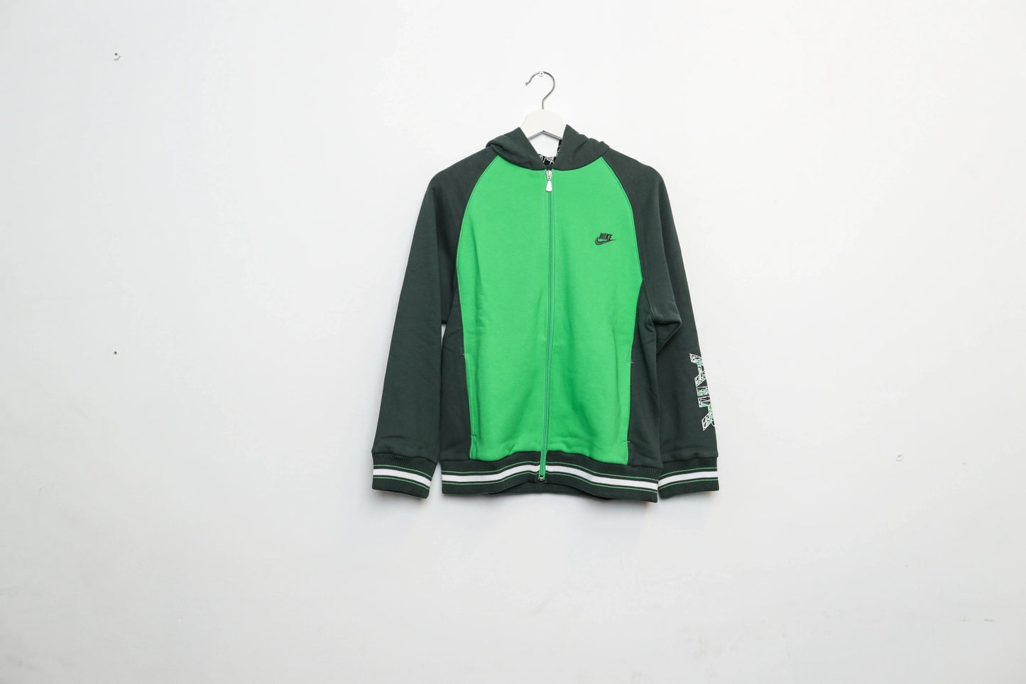Nike Air Hoodie Track Top Green Small Boys