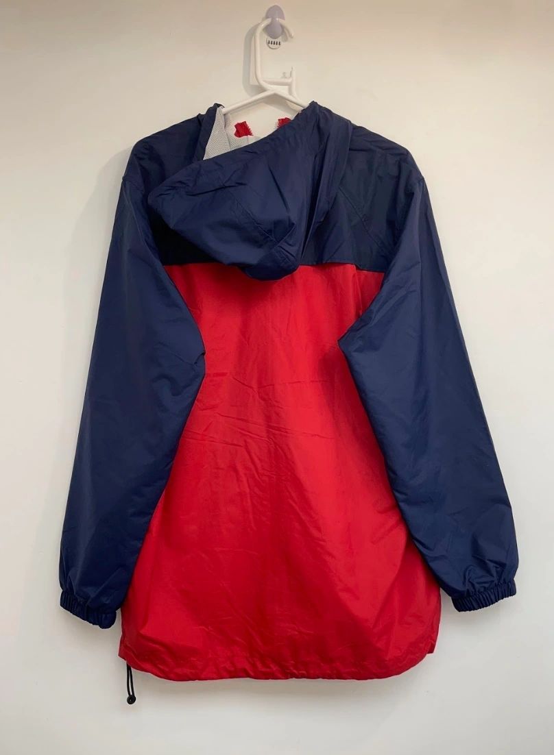 Nike 2003 Jacket With Hood Blue/Red - Medium
