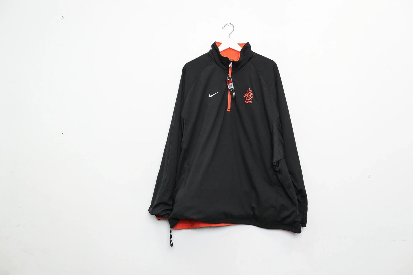 Nike Netherlands Reversible Rugby Track Top Orange/Black X Large