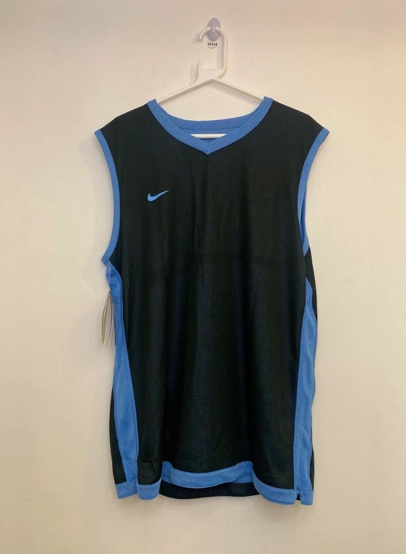 Nike Reversible Vest Dark Blue/Light Blue Large