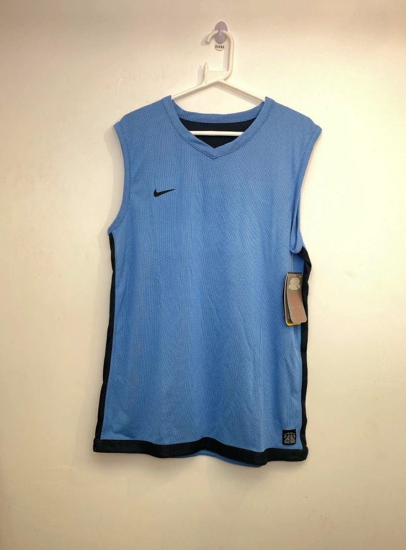 Nike Reversible Vest Dark Blue/Light Blue Large