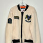 AVIREX Fort FZ Jacket (CREAM/BLACK/BLUE)