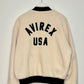 AVIREX Fort FZ Jacket (CREAM/BLACK/BLUE)