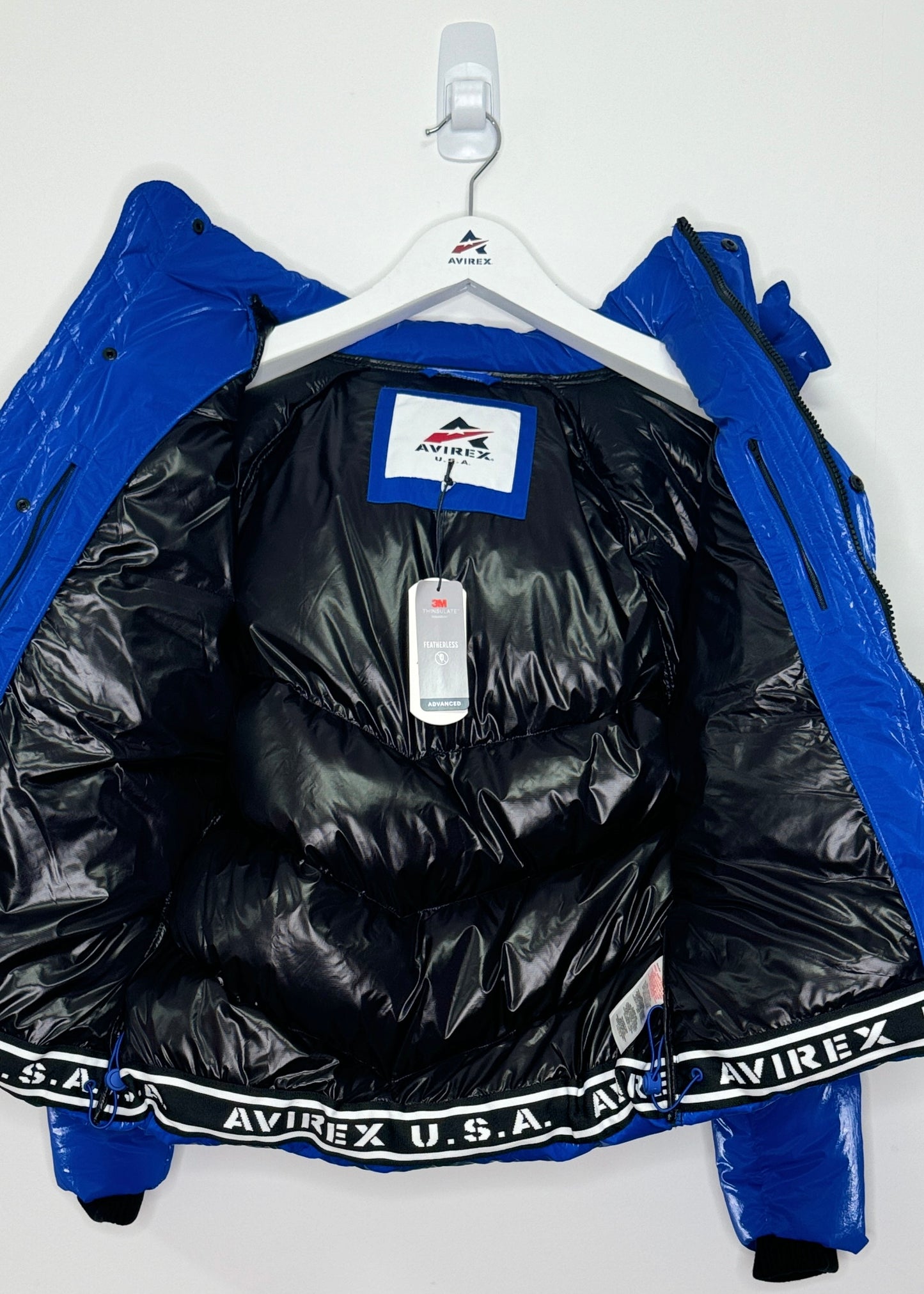 AVIREX Magna Padded Jacket (Royal Blue)
