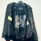 AVIREX SCORPIO LEATHER JACKET (BLACK/RED)