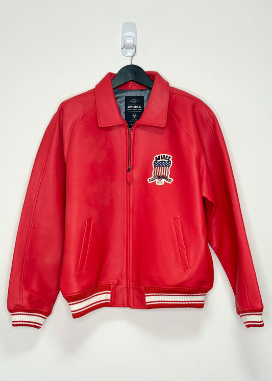 AVIREX ICON JACKET (RED)