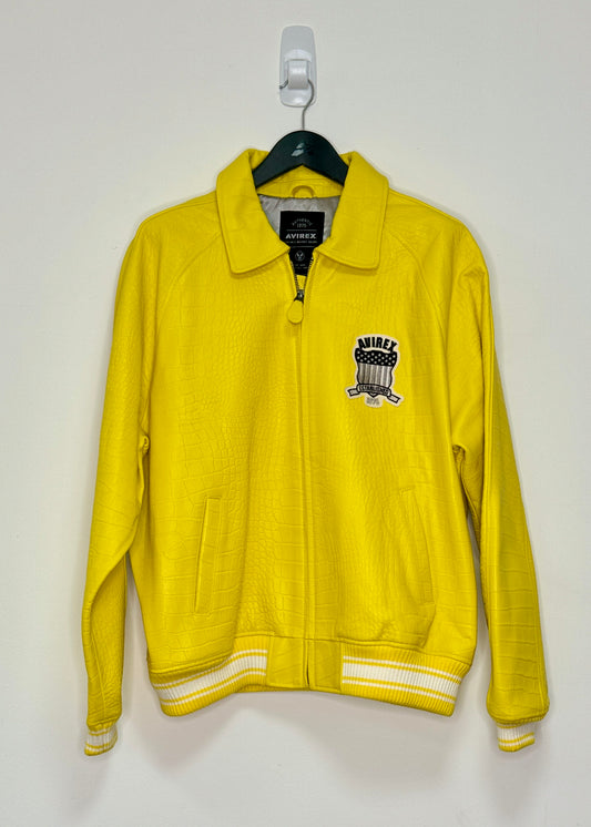 AVIREX MAVERICK CROC JACKET (YELLOW)