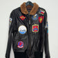 AVIREX G-1 FLIGHT LEATHER JACKET (BROWN)