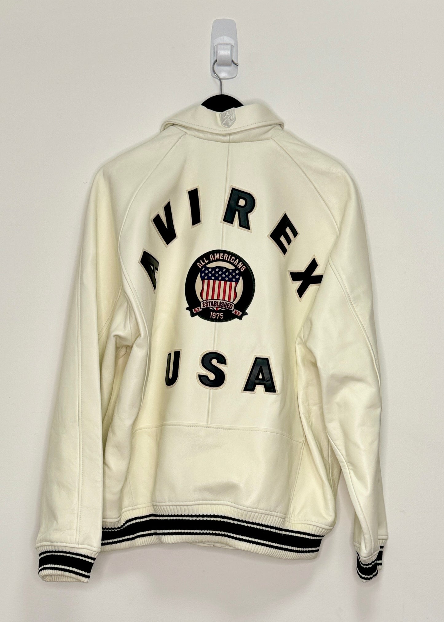 AVIREX ICON JACKET (WHITE)