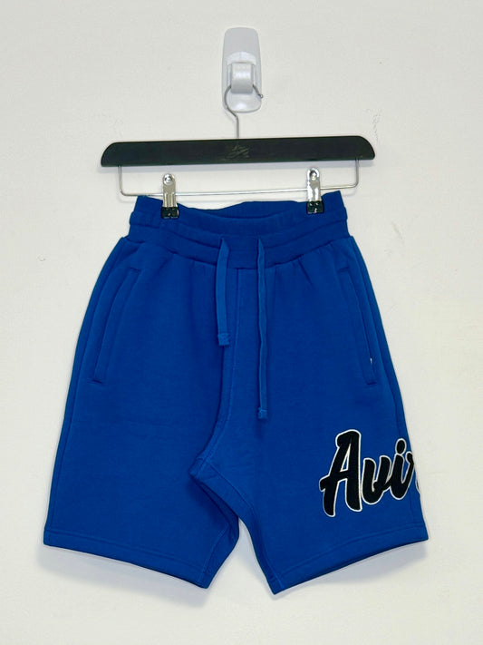 AVIREX Fleece Shorts (Royal Blue)