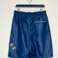 AVIREX Men's Game Day Napa Leather Short Set (Varsity Blue)