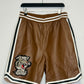 AVIREX Speed Tiger Leather Short (Brown)