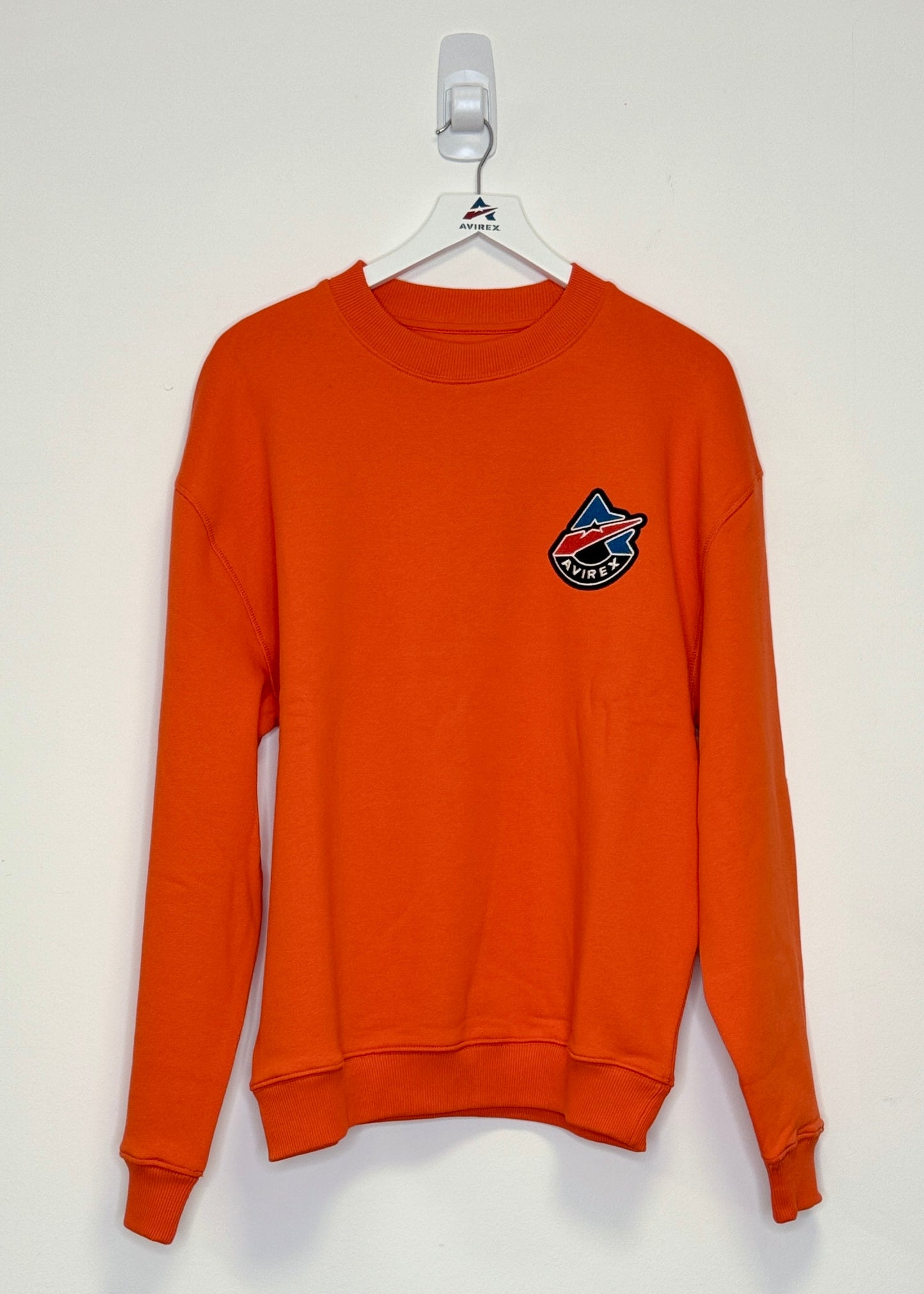 AVIREX ADVANCE SWEATSHIRT (ORANGE)