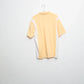 Nike Polo T-Shirt Yellow/White Large