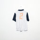 `Nike Pin Stripe T-Shirt Blue/White Large