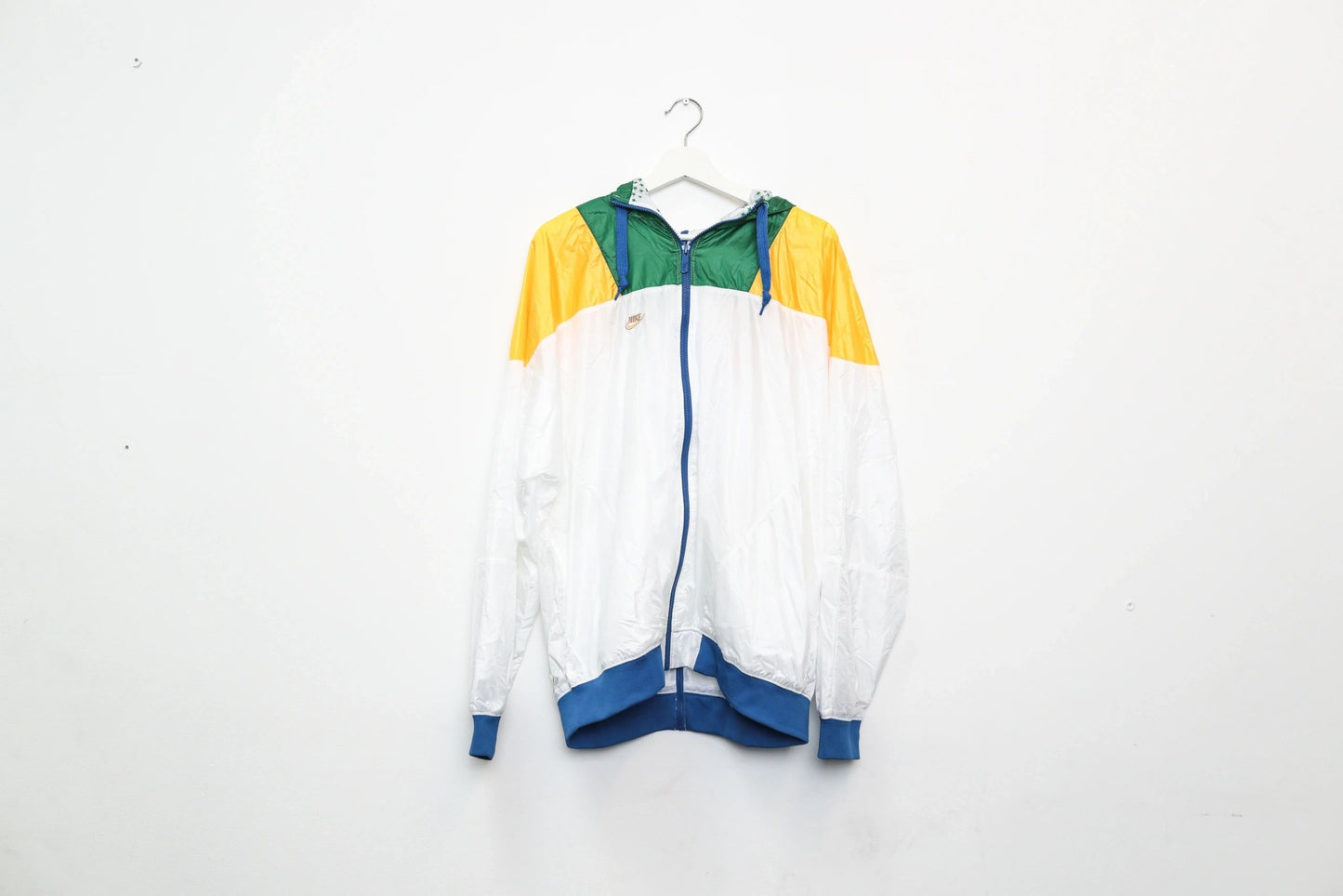 Nike Windbreaker Brazil Olympics White / Green / Yellow / Blue Large