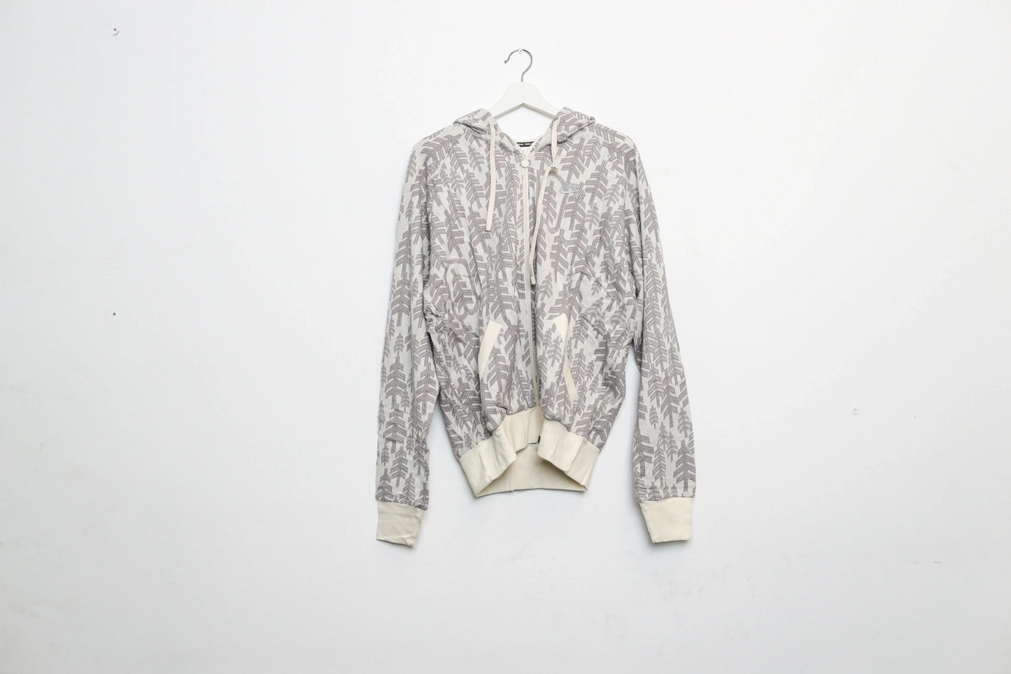 Nike Sportswear Wool Hoodie Cream Large