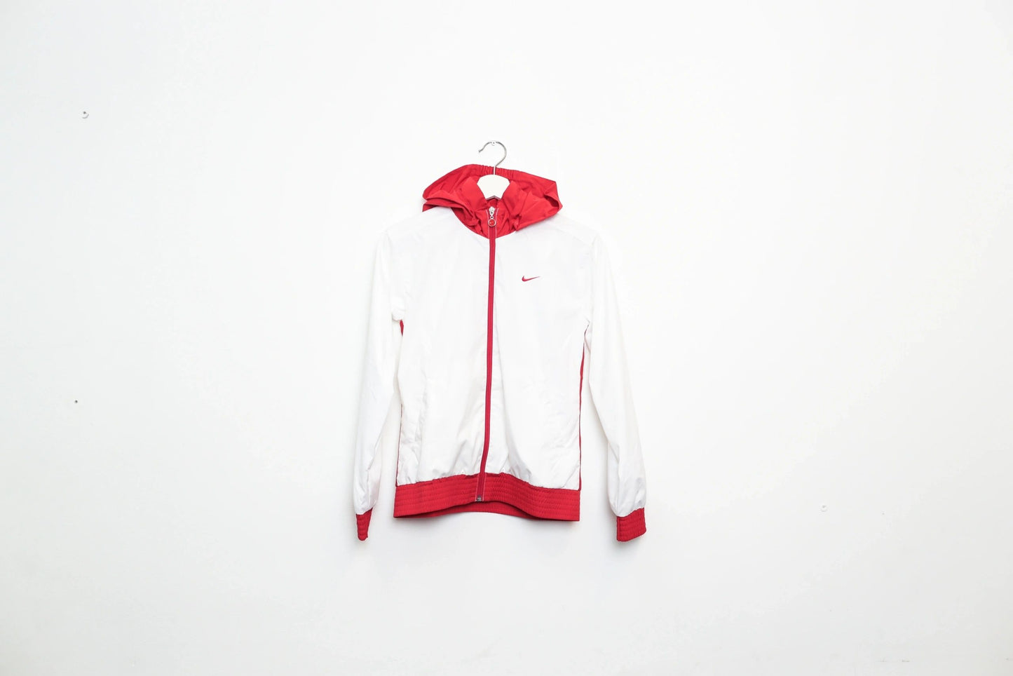 Nike Windbreaker Red/White Small