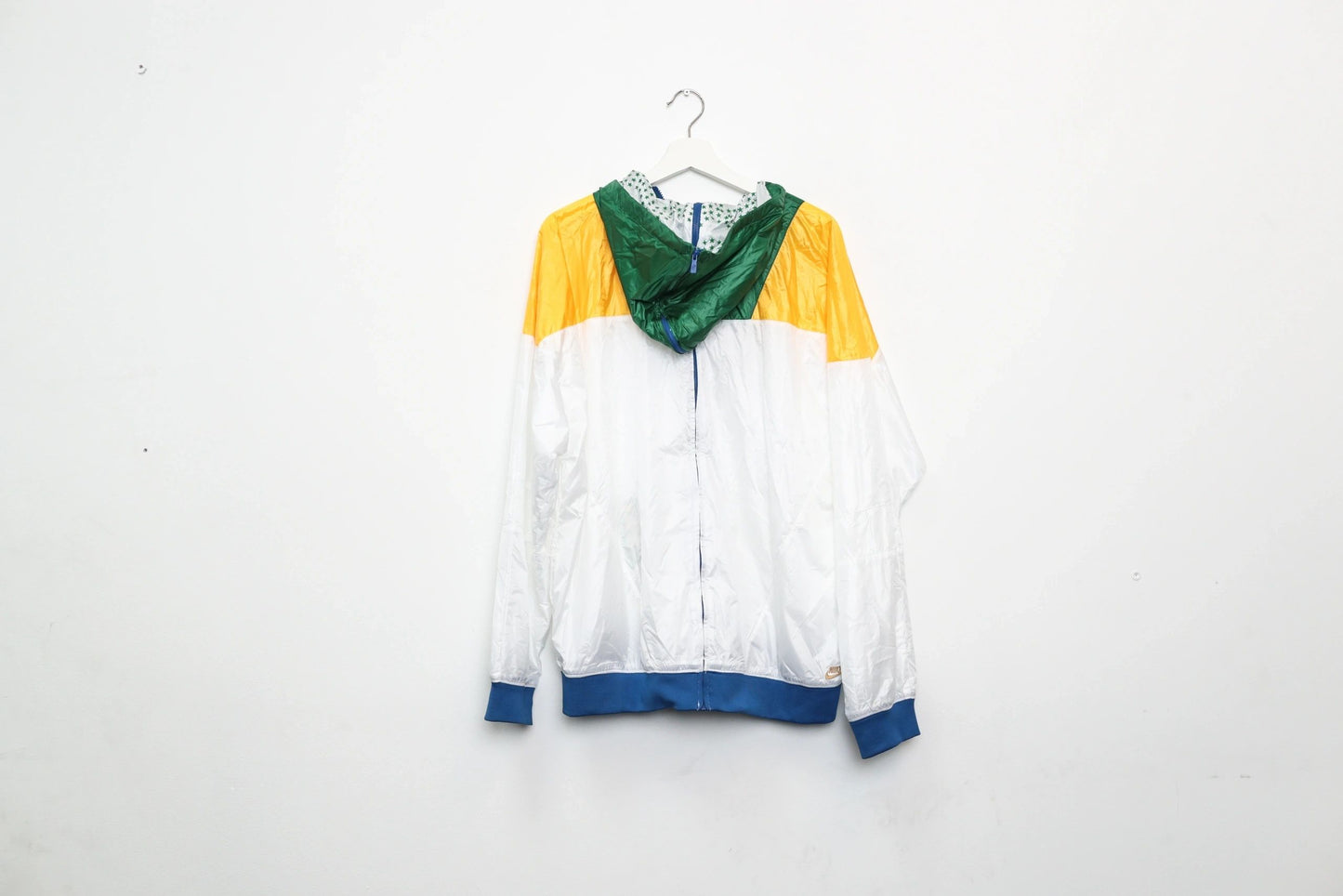 Nike Windbreaker Brazil Olympics White / Green / Yellow / Blue Large