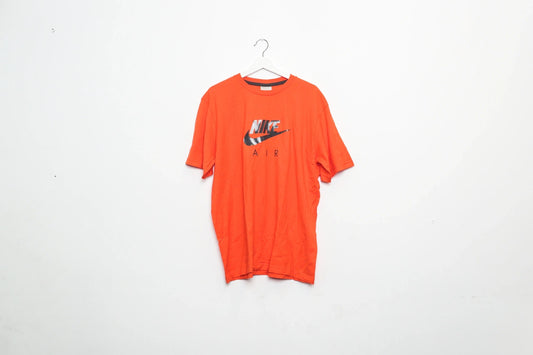 Nike Logo T-Shirt Orange Large